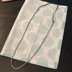 *free) Madewell metal beads necklace